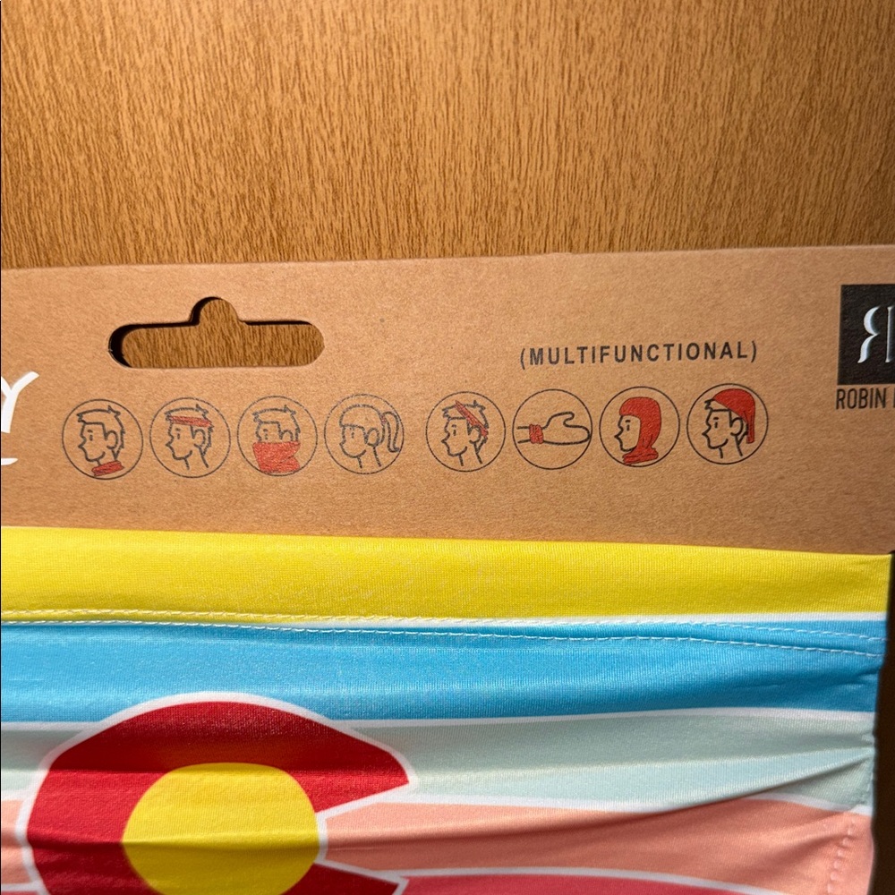 Robin Ruth Colorful Colorado Neck Gaiter - Picture 3 of 4